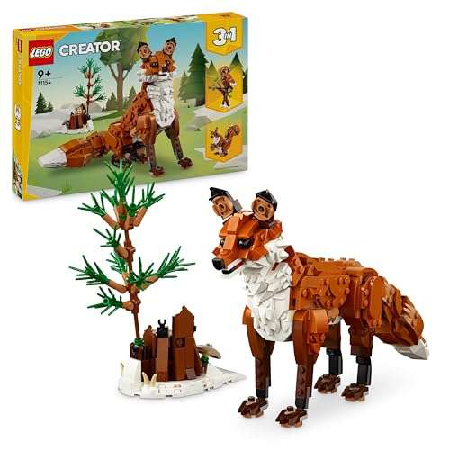 LEGO 31154 Creator 3in1 Forest Animals: Red Fox - Pre-order for March 1st - Amazon Exclusive