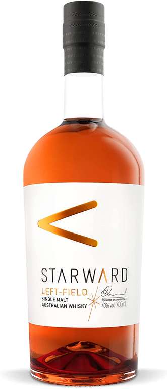 Starward Left-Field Single Malt Australian Whisky 40% ABV 70cl £25 @ Waitrose