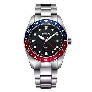 Rotary Men's Stainless Steel Bracelet Watch £99.99 at H Samuel