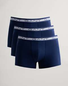 Gant 3-Pack Blue Trunks £15.75 - 10% Off + Free Delivery With New Member Sign Up @ Gant