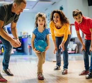 Half price family pass for 4 people for 2 games of bowling (Multiple Locations)