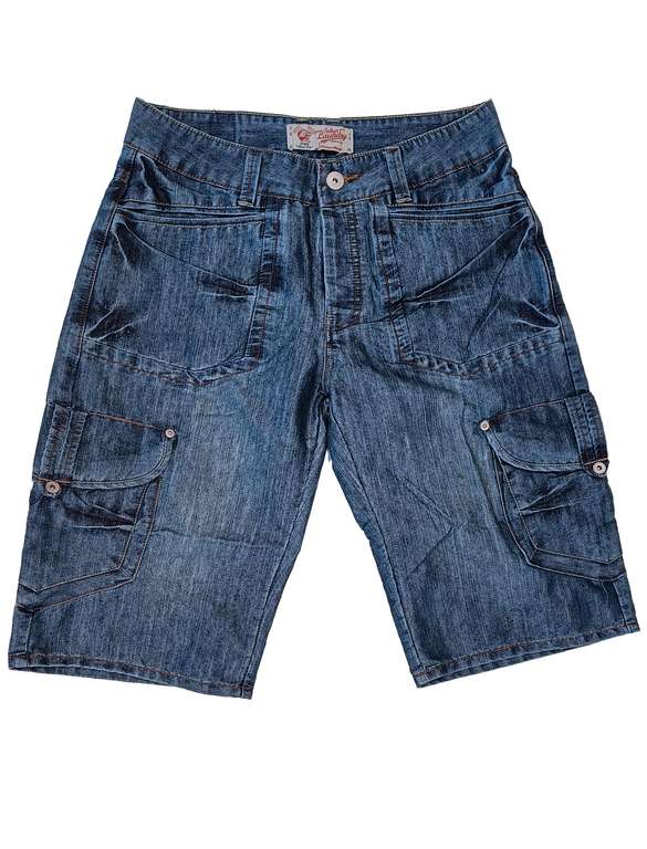 Denim Cargo Shorts £6.29 with Code + (£2.80 Delivery/ Free if you spend £40) @ Tokyo Laundry