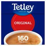 Tetley Tea Bags 160 with More Card