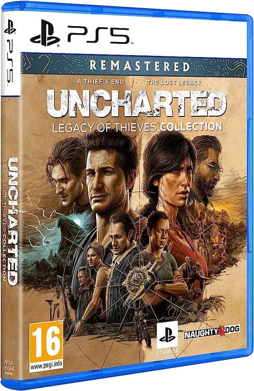 UNCHARTED: Legacy Of Thieves Collection (A Thief's End & The Lost Legacy) - PS5 - PEGI 16 - Free In-Store Collection