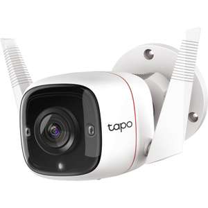 2 x TP Link Tapo C310 Smart Outdoor Security WiFi Camera 3MP Resolution