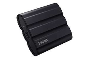 2TB - Samsung T7 Shield USB-C 3.2 Gen2 Portable SSD - 1050MB/s, 3D TLC, IP65, Shock Resistant - £110.03 @ Amazon