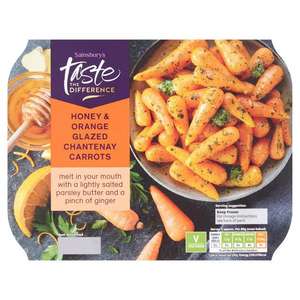 Honey & Orange Glazed Chantenay Carrots, or Spiced Red Cabbage, Taste the Difference 400g - Cromwell Road
