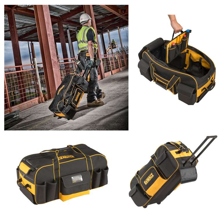 Dewalt DWST1-79210 Large Heavy Duty Tool Bag with Wheels and Carry Handle - £50.80 @ buyaparcel-store / eBay (UK Mainland)