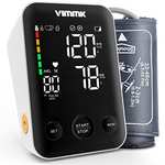 Blood Pressure Monitor CE Approved UK, Vimmk Upper Arm Blood Pressure Machines for Home Use Accurate BP Cuff LED Sold by CAZON UK FBA