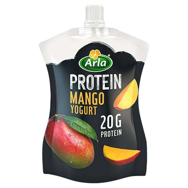 Arla Protein Pouch Mango Yogurt - 9p @ Farmfoods Pembroke Dock (Short Dated)