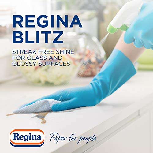 Regina Blitz Household Towel, 560 Super-Sized Sheets, Triple Layered Strength, 8 Pack - £15 (Possibly £11.75 With Subscribe & Save) @ Amazon