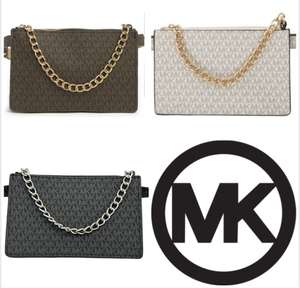 Michael Kors Signature Logo Belt bags in black, Brown or cream + Click & Collect Available