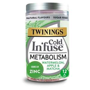 Twinings Cold Infuse Metabolism 30G - £1.50 @ Tesco