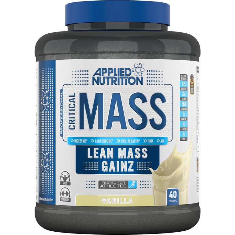 Applied Nutrition Critical Mass Professional Vanilla Flavour - £14 / £17.49 delivered @ Lloyds Pharmacy