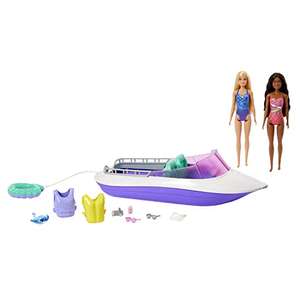 Barbie Mermaid Power Playset with 2 Barbie Dolls & 18-inch Floating Boat with See-Through Bottom £23.81 at Amazon