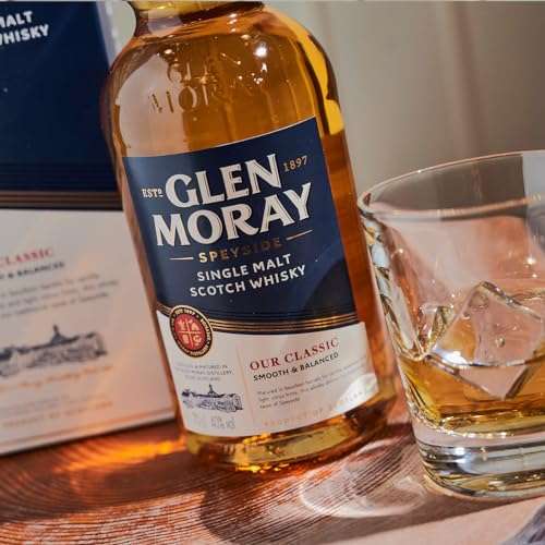 Glen Moray Single Malt Scotch Whisky 70cl , 40% ABV Amazon