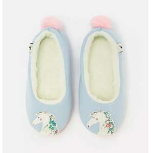 Joules Girls Dreama Character Slippers - White Horse/ Blue star or Gruffalo - £5.56 + free delivery @ Joules / eBay