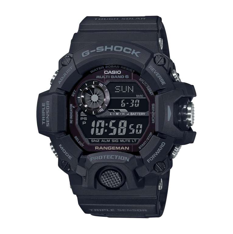 G-Shock Black-Out Rangeman Men's Watch - £183 with collection at selected stores @ Beaverbrooks