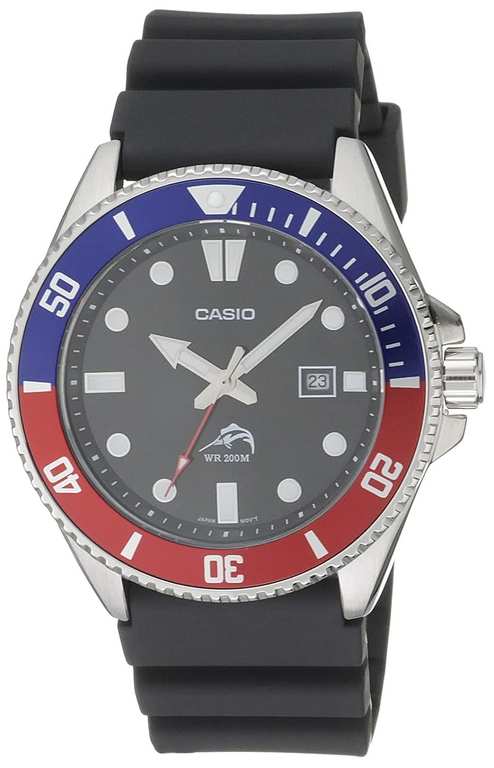 Casio Marlin Pepsi Bezel Men's Watch 200M Diver via Amazon US