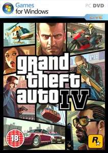 [PC DVD] Grand Theft Auto IV - £9.99 (New) @ Amazon