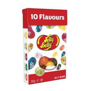 Jelly Belly 10 Flavours Jelly Beans Window Flip Box Vegetarian 35g - £1.35 @ Amazon