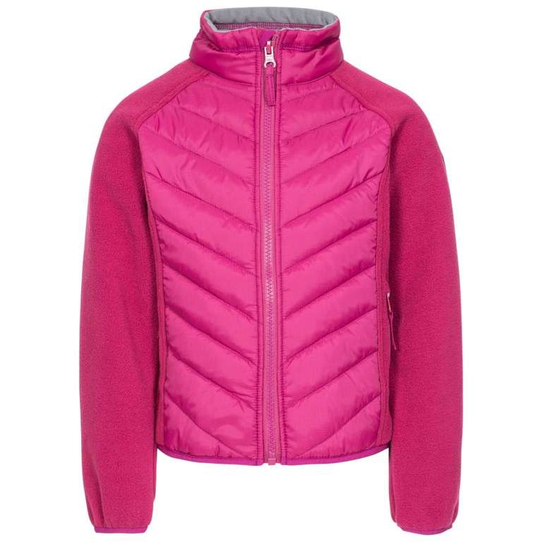 Free Delivery on Everything inc sale, eg Trespass Kids Padded hybrid Jacket, Berry, size 9-10 - £7.99 delivered with code @ Trespass Shop