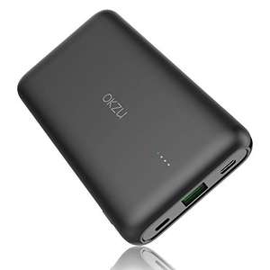 OKZU 10000mAh, 20W QC 4.0 & PD 3.0 Fast Charging Power Bank - £12.99 with voucher (£14.99 with Display) - sold by OKZU / Fulfilled By Amazon