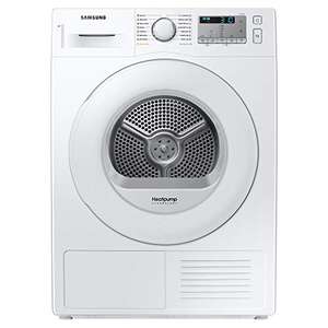 Samsung Series 5 DV80TA020TH/EU with OptimalDry, Freestanding Heat Pump Tumble Dryer, 8 kg, White, A++ Rated £496.48 @ Amazon