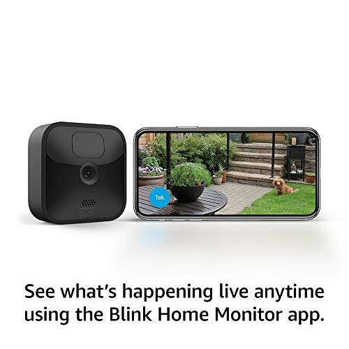 Blink Outdoor with two-year battery life | Wireless HD smart security camera, motion detection