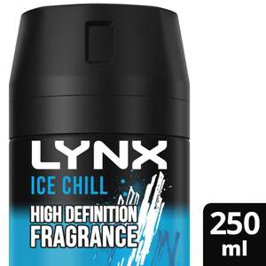 Lynx Ice Chill / Jungle Fresh 48h Deodorant Bodyspray 150ml (Clubcard Price)