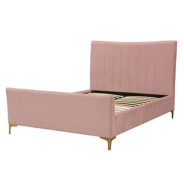 Donna Deco Double Bed - Blush free click and collect