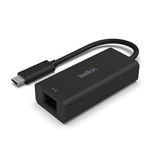 Belkin USB Type C to 2.5 Gb Ethernet Adapter, USB-IF Certified Thunderbolt 3 & 4