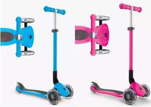 John Lewis & Partners Deluxe Scooter, Blue/Pink - £34.50 - Free Click & Collect @ John Lewis & Partners