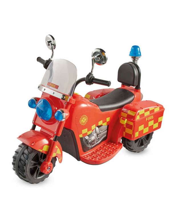 Ride-On Trike 6V (Police / Fire Track) - £29.99 + Add Lacura Moisturising Face Wash (£0.49) To Get Free Shipping - @ Aldi