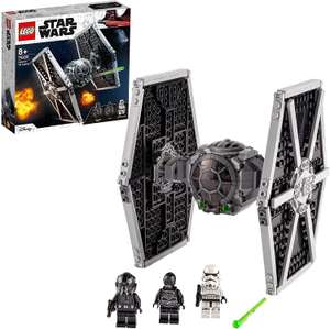LEGO Star Wars 75300 Imperial TIE Fighter Toy with Stormtrooper and Pilot Minifigures £22.89 Prime exclusive @ Amazon