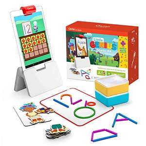 Osmo - Little Genius Starter Kit for Fire Tablet or iPad (STEM Toy) - 6 Educational Games - Ages 3-5+