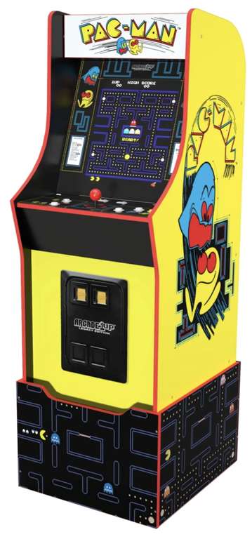 Arcade1Up Ms. Pac-Man Cabinet (10 Games) £249.99 / Pac-Man or Street Fighter £299.99 @ Smyths Toys