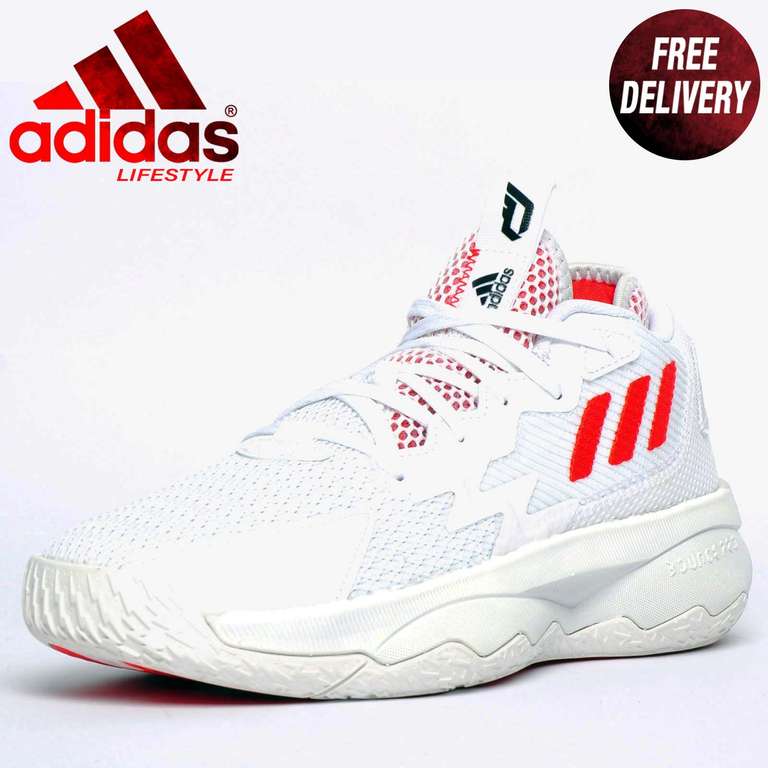 Mens adidas Dame 8 Bounce Pro Trainers + Free Delivery - Use Code