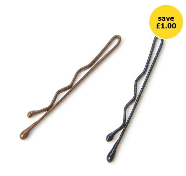 Wilko Mini Hair Grips 30 pack £0.50 with Free Click & Collect @ Wilko