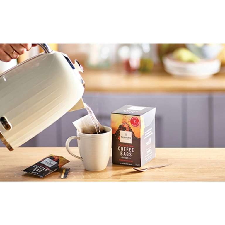 Taylors Hot Lava Java Coffee Bags x 30 (£4.50 S&S + voucher)