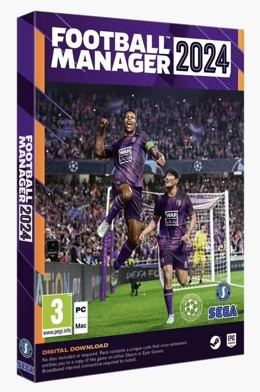 Football Manager 2024 Digital Code - Sold By Banbury United FC (Redeem Steam)