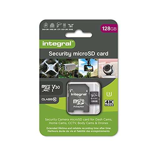 Integral High Endurance Micro SD Memory Card 128GB