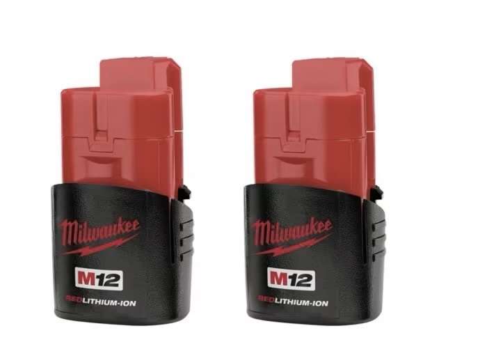 Milwaukee M12SET1D Single Speed Driver Kit, Incl 2 x 1.5AH Batteries, Charger & Tool Bag - W/Code