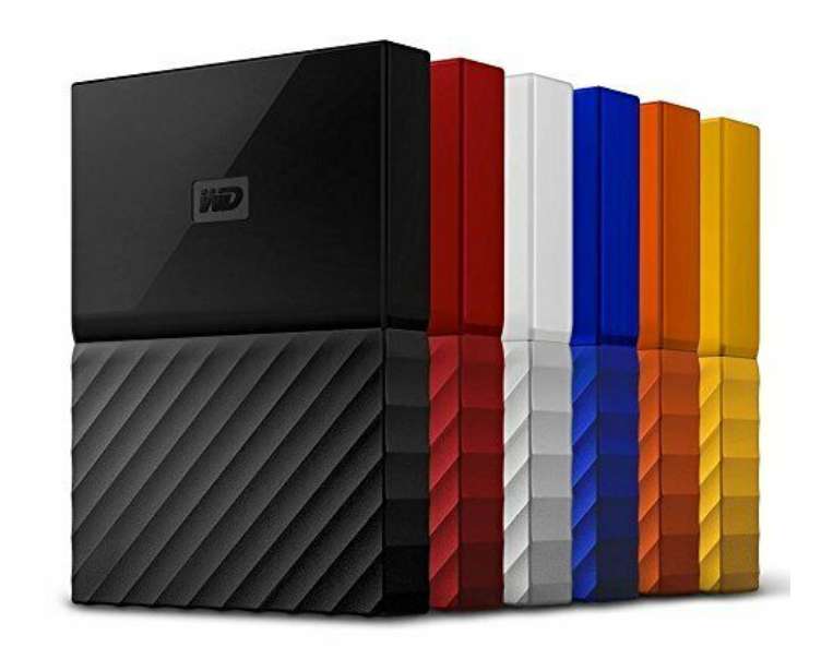 WD My Passport (Recertified) 1TB to 4TB From £27.99 - £52.99 e.g 1TB Red £27.99 @ Western Digital
