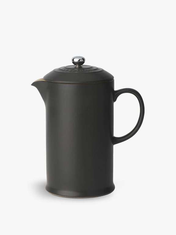 Le Creuset Cafetiere Pot & Press 1L (Black) - £18.50 + £3.50 delivery @ Fenwick
