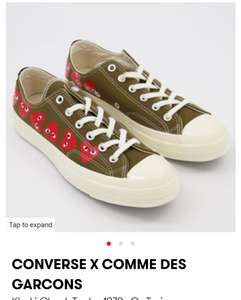 CONVERSE X COMME DES GARCONS trainers from £36 click and collect