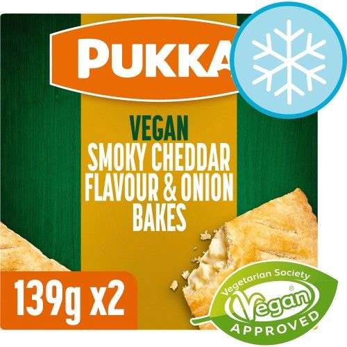 Pukka Vegan Smoky Cheddar & Onion Bakes - Spennymoor