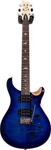PRS SE Custom 24 Faded Blue Burst Includes Gig Bag Guitar £599 at GuitarGuitar
