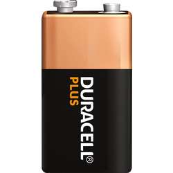 Duracell Plus Power Battery 9V Free Click & Collect