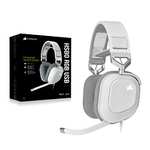 Corsair HS80 RGB USB Gaming Headset - Dolby 7.1 Surround Sound - Broadcast Quality Microphone - iCUE Compatible - PC - White or Black
